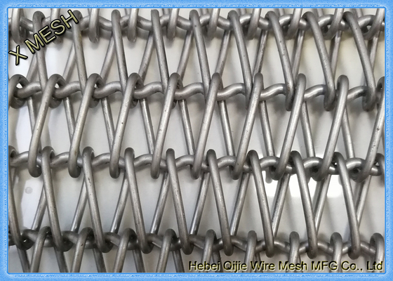 Inconel 601 Metal Wire Mesh Spiral Conveyor Belt For Semiconductor Transportation