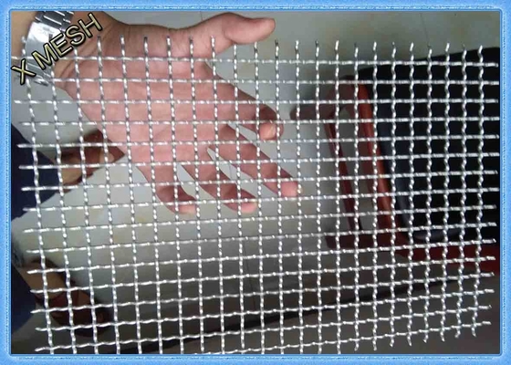 용접 한 스테인리스 짠 와이어 메쉬, 알루미늄 주름진 금속 메쉬 패널 1.20m X 100m
