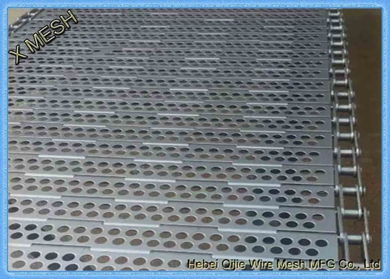 골재를 위한 스테인리스 금속 판 컨베이어 벨트 철망사 스크린