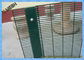 PVC 코팅 짠된 와이어 메쉬 패널 아연 도금 된 코어 철 튼튼한 감옥에 대 한