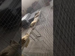 방어적인 밀리리터 12는 침지된 직류 전기로 자극된 용접 철사 헤스코 모래 장벽을 뜨겁게 합니다