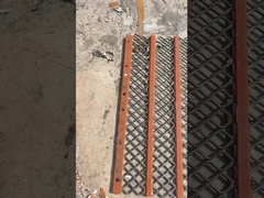 고무 자정 진동 스크린 망