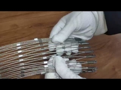 T316 3mm 건축물 직물 철망 장식 건물 정면