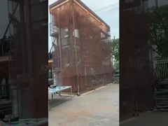 커튼 벽에 대한 8 가이즈 장식 금속 크림 매스