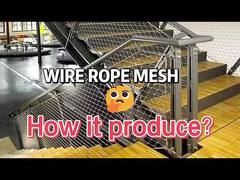 수제 직조 흑산화 1.2mm 조류 사육장 와이어 메쉬 7 X 7