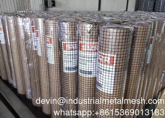 Rectangle Hole Welded Wire Mesh Designed with Spot Welding Method and Roll Sizes 24 Applicable in Various Structural Projects