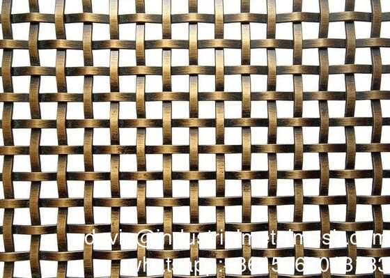 장식적 크림프 와이어 메쉬