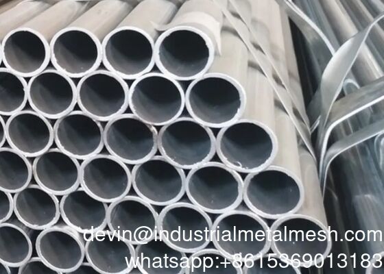 ASTM 202 탄소 심리스 사각 아연 도금 스테인리스 강관, 길이 5800mm, 외경 6mm-2500mm
