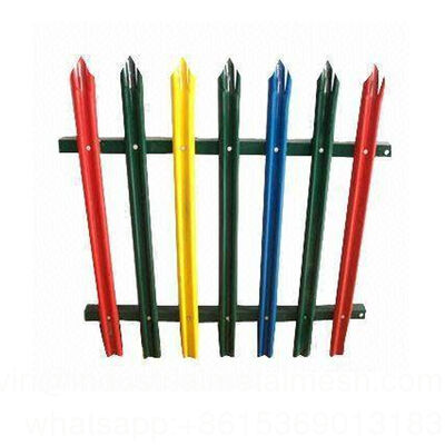 Affordable Powder Coated and Hot-DIP Galvanized Palisade Fencing