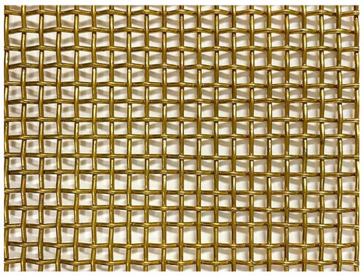 가구 캐비닛용 장식용 금속 크림프 스테인리스 스틸 평면 와이어 메쉬