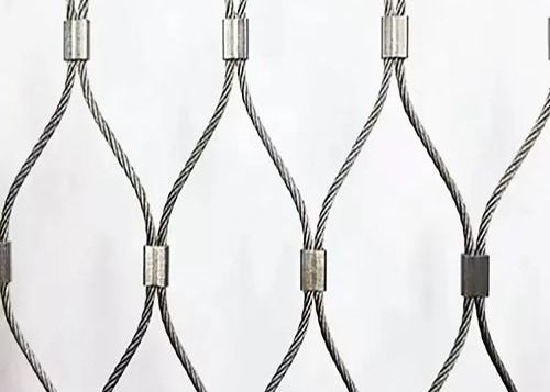 동물원 동물성 보호 스테인레스 스틸 울타리 스크린 망 확장 웹 와이어 로프 케이블 네트워크