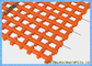 오렌지 폴리 우레탄 자체 청소 스크린 메쉬 야금에 대한 높은 내마 모성