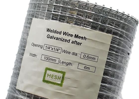 설치류 보호 철망 - 6m x 100mm 304 스테인리스 스틸 Mesh 블록 쥐, 쥐, 쥐, 다람쥐 & 새 접근 해충