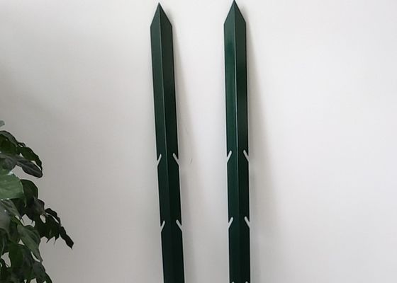 짙은 녹색 철 앵글 프라이머 페인트 2ft 탄소강 피켓 Coforming은 2074-1992 년입니다.