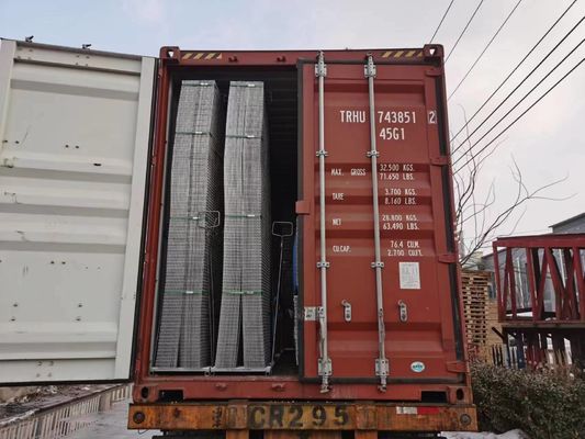 뜨거운 침지된 직류 전기로 자극된 용접철망 패널 무거운 타입