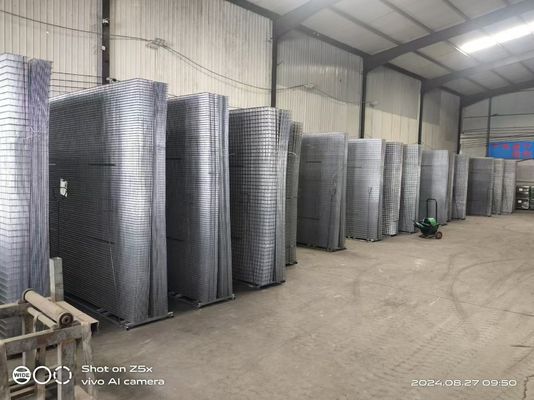 저탄소강 50x50mm 0.3 밀리미터 활성화한 와이어 패널
