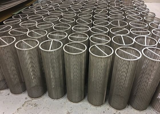 맞춤형 500mm 지름 스테인리스 스틸 V 와이어 윙 와이어 스크린 내구성 건설