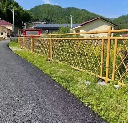 복제 Bambu 농장 울타리 외관 에스테틱 공간에 대한 경호
