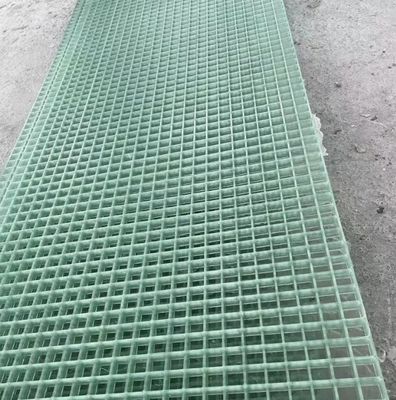 25mm 두께 및 38X38X38mm 크기의 유리 섬유로 제작된 FRP 보행로 GRP 격자