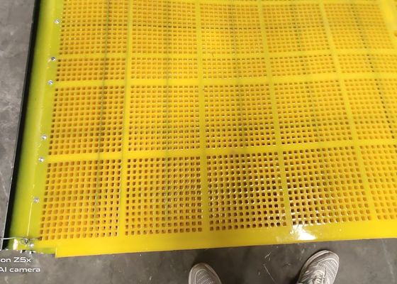 최적의 성능 30mm 두께 평면 직물 폴리유레탄 스크린  Mesh