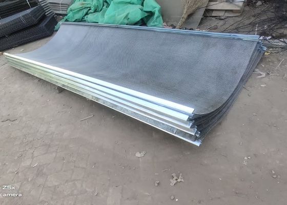 체눈 우븐 1 밀리미터 크기를 채굴하는 크림프 와이어를 잠그세요