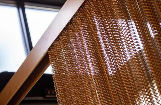 Coiled Wire Fabric For Architectural Applications