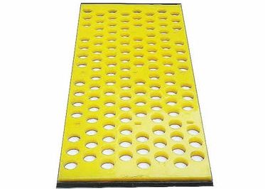 Pegging 또는 맹목적인 폴리우레탄 광업 스크린 메시 없음 특별히 탈수를 위해