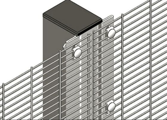 반대 철강은 보안 경보를 방어하는 358개의 와이어 메쉬에 오릅니다