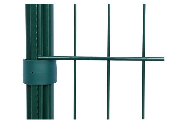 안전성 펜싱 파우더는 8 밀리미터 용접된 철사 그물 세공 패널을 코팅했습니다