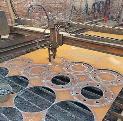 SS400 천공 탄소강 시트 스크리닝 플레이트용