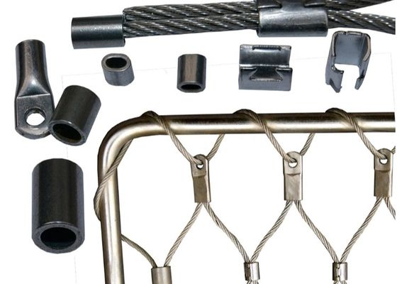 SS 304 316 유연 동물원 망원경 원숭이 케이지