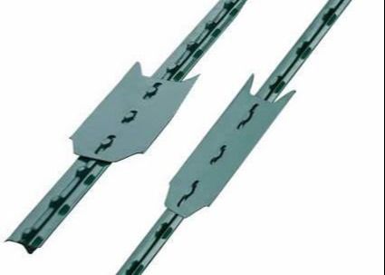 판과 함께 6 피트 강철 울타리 Hd 가루