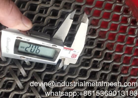 비브레이팅 스크린을 위한 무거운 부하 크림 와이어 스크린 망