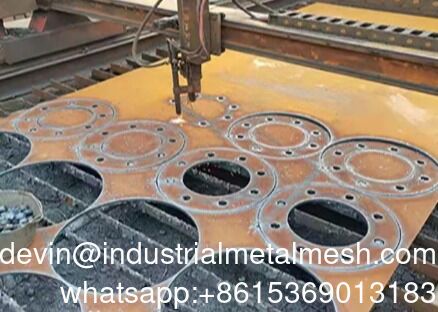 SS400 천공 탄소강 시트 스크리닝 플레이트용