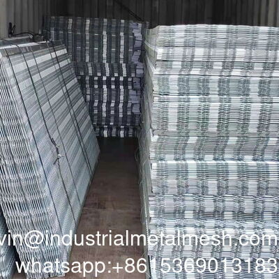 반짝이는 밝은 색상 파우더 코팅 장식 확장 된 금속 철망