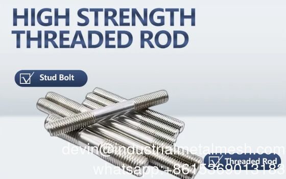 A193/A320/A437/A453/A540/A1014 ASME B 19.31.2 등급8.8 /10.9 블랙 옥시드 스터드 볼트