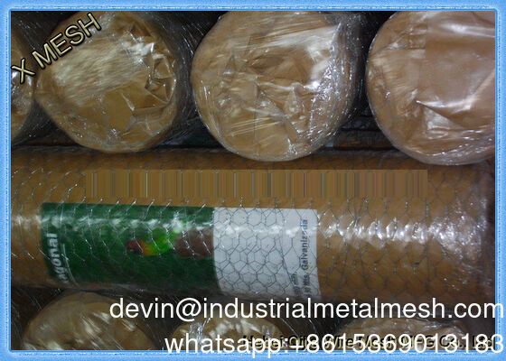 3/4" 헥사고널  Mesh 철선  Mesh 뜨거운 담긴  galvanized 치킨 와이어