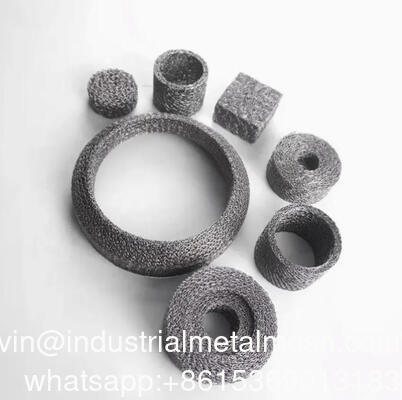 Stainless Steel Mesh Knit EMI Rfi Gasket Seal Knitted Wire Mesh Gasket Knitted Knitted Filter Mesh