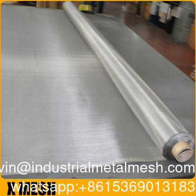 Plain Weave Stainless Steel Wire Mesh 0.02-5.0mm Wire Diameter & 1-500 Mesh