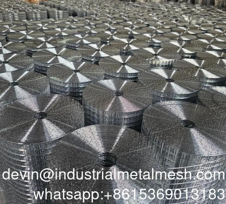 열로 담긴 2X2 가접 된 철자망 울타리 패널 6mm 가접 된 철자망 시트 크기