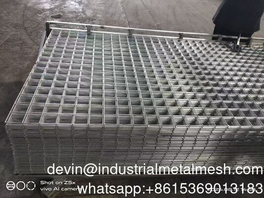 3.0mm Gaw Galvanized Welded Wire Mesh Panel Construction Steel Wire Mesh Panel Fence Panel