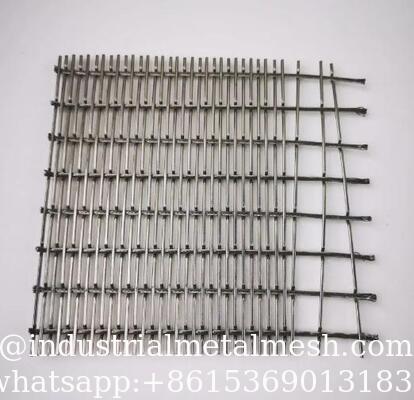 유니폼 Mesh, 스테인리스 스틸 건축 장식 Mesh와 함께 고대 청동 Crimped 직물 금속  Mesh