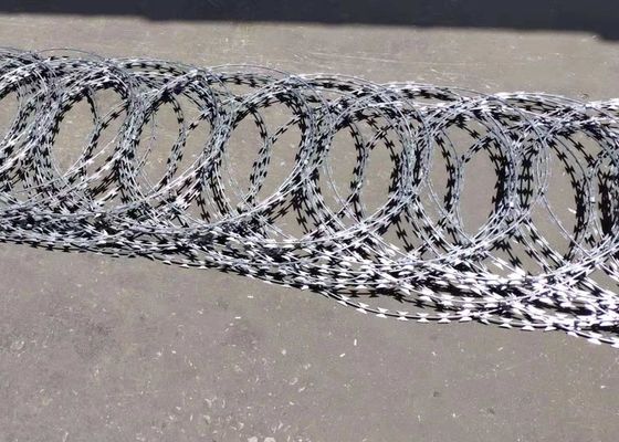 Bto-22 뜨거운 담근 아연 도금 강철 철조망 콘서티나 코일