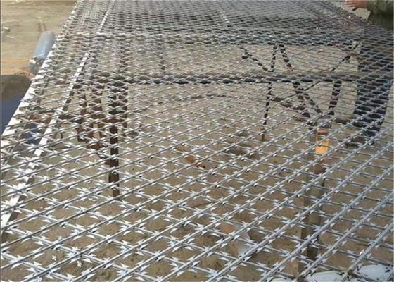 반대로 상승 잎 철사 검술을 위한 1.6mm Bto-22 콘서티나 면도칼 철사 직류 전기를 통한 코일