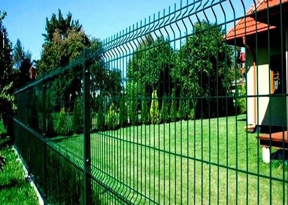 12는 3D 직류 전기로 자극된 용접철망 펜스 패널 2m 2.5m 2.9m을 측정합니다