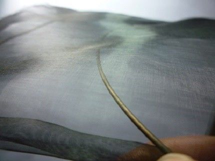 990.9% 순수한 텅프스텐 와이어 맷 스테인리스 스틸 재료 1/2 