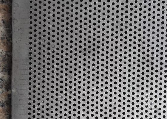 0.6mm 구멍 80mm 너비 스테인리스 스틸 구멍 뚫린 잎 둥근 구멍