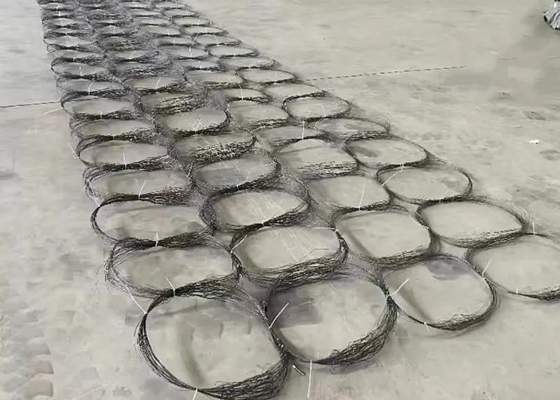 MZP 푸탄카 철망 장벽 방어 네트워크 10x10x1.4m