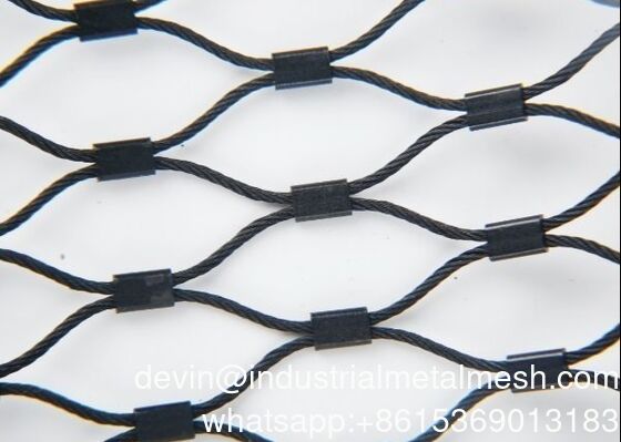 펠러  다이아몬드 스테인리스 스틸 와이어 로프 맷 넷