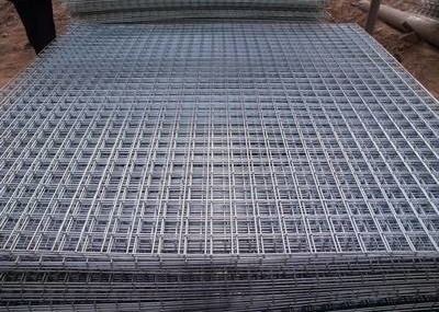 50mmx50mm 4x8 직류 전기로 자극된 철사 그물 세공 패널
